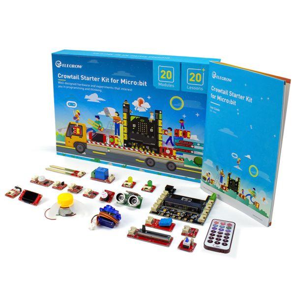 Crowtail-Starter Kit for Micro:bit - Robot Pi Shop