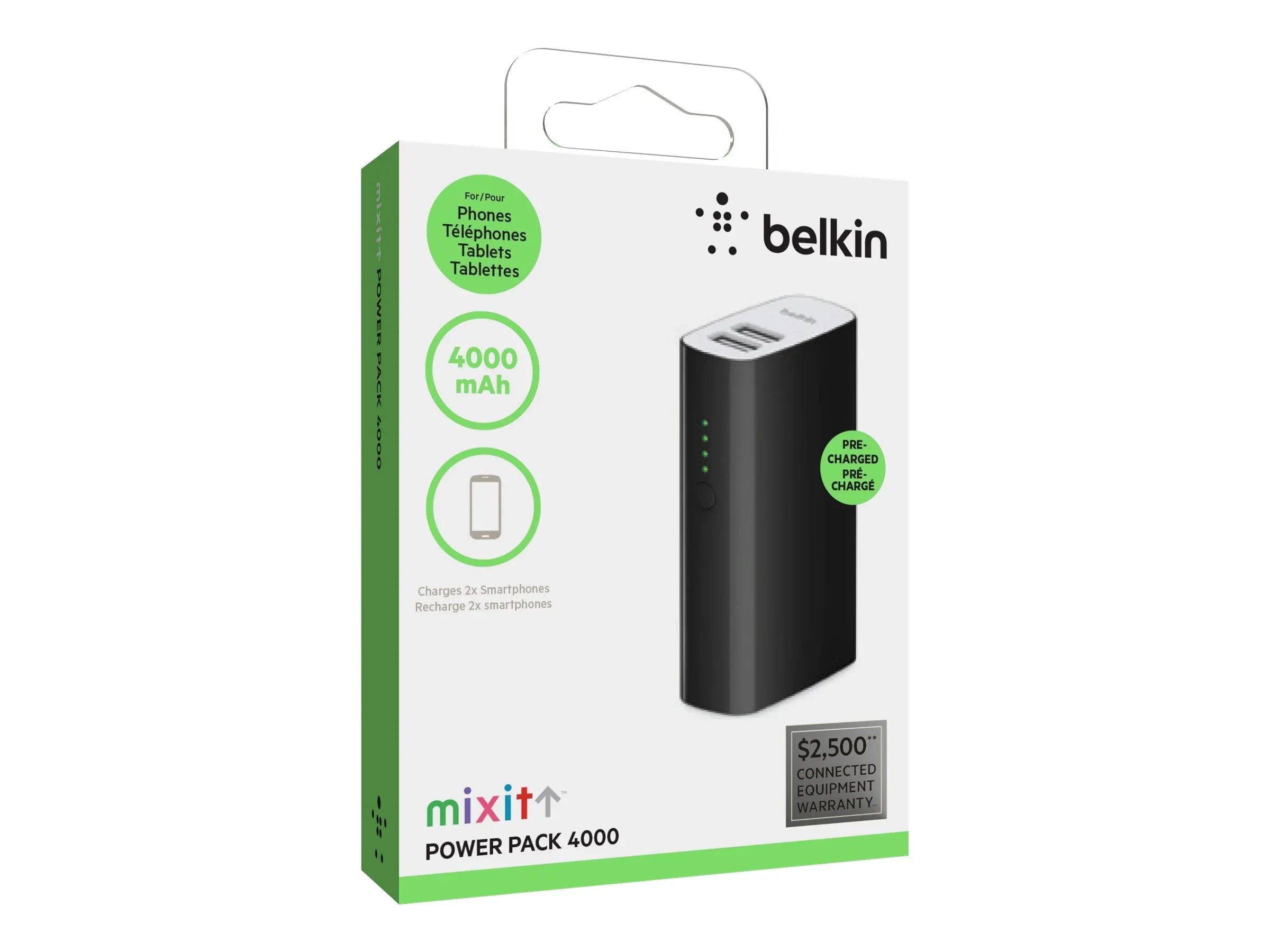 Belkin Power Bank 4000 MAh - Robot Pi Shop