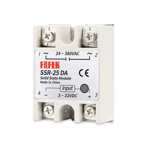 SSR-25DA Single-Phase Solid State Relay - Robot Pi Shop