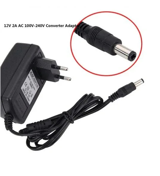 Power Adapter 12V 2A - Robot Pi Shop