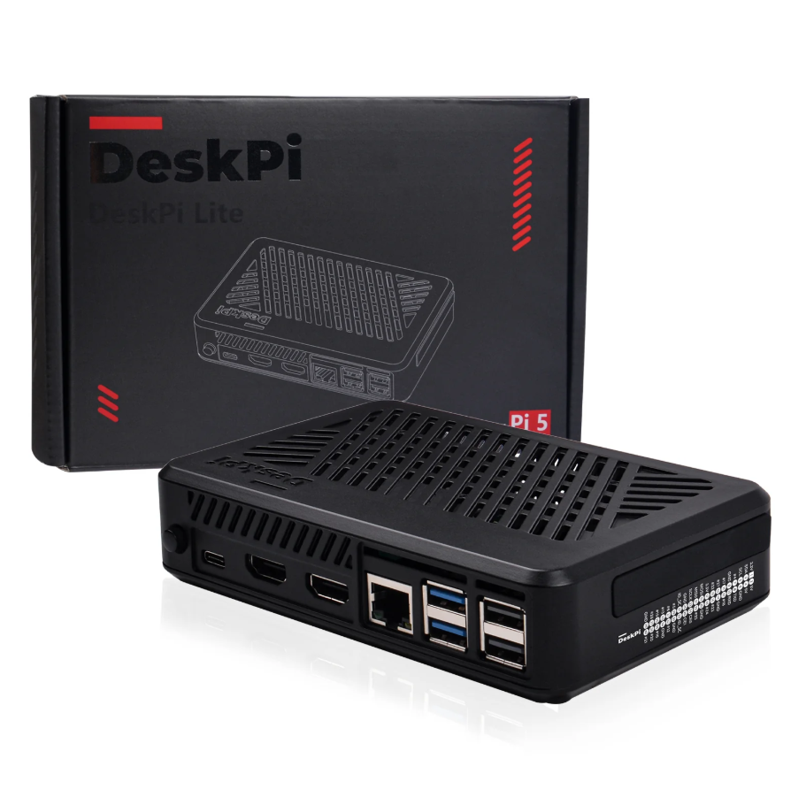 DeskPi Lite for Raspberry Pi 5