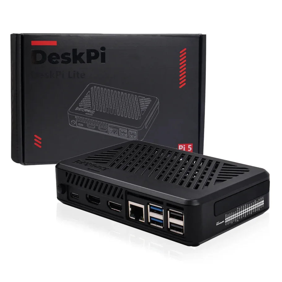 DeskPi Lite for Raspberry Pi 5 - Robot Pi Shop