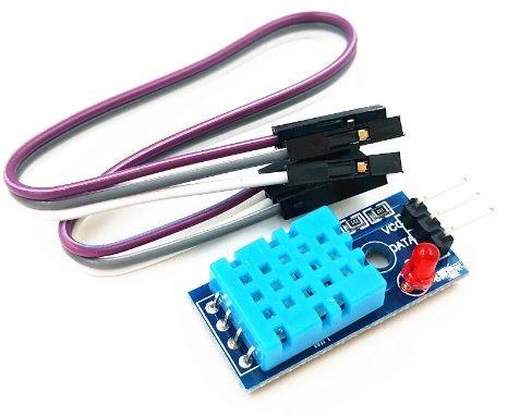 DHT11 Temperature and Humidity Sensor - Robot Pi Shop