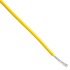 3239-24#AWG Silicone Line 1m Yellow