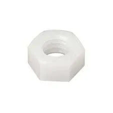 White nylon nut M3 - Robot Pi Shop
