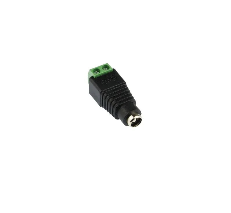 Barrel Jack DC Female 5.5mm Adapter With Screw Terminal - Robot Pi Shop