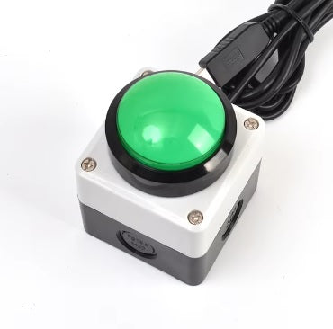 62mm USB Custom Key Button Green