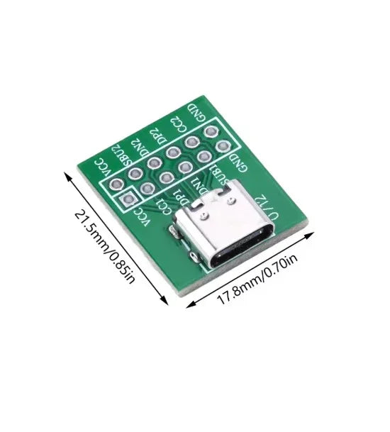 Type-C Female Connector - Robot Pi Shop