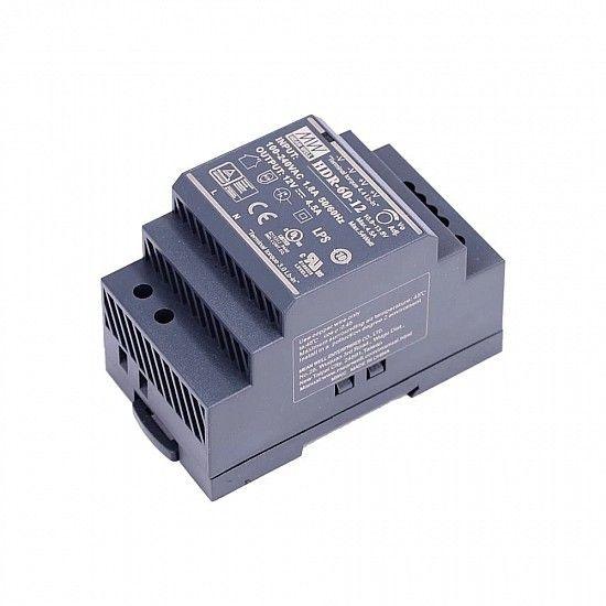 HDR-60-12 DIN Rail Switching Power Supply - Robot Pi Shop