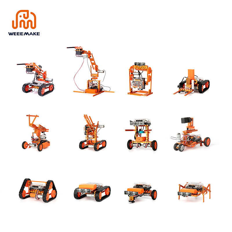 12 in 1 WeeeBot RobotStorm STEAM Robot Kit