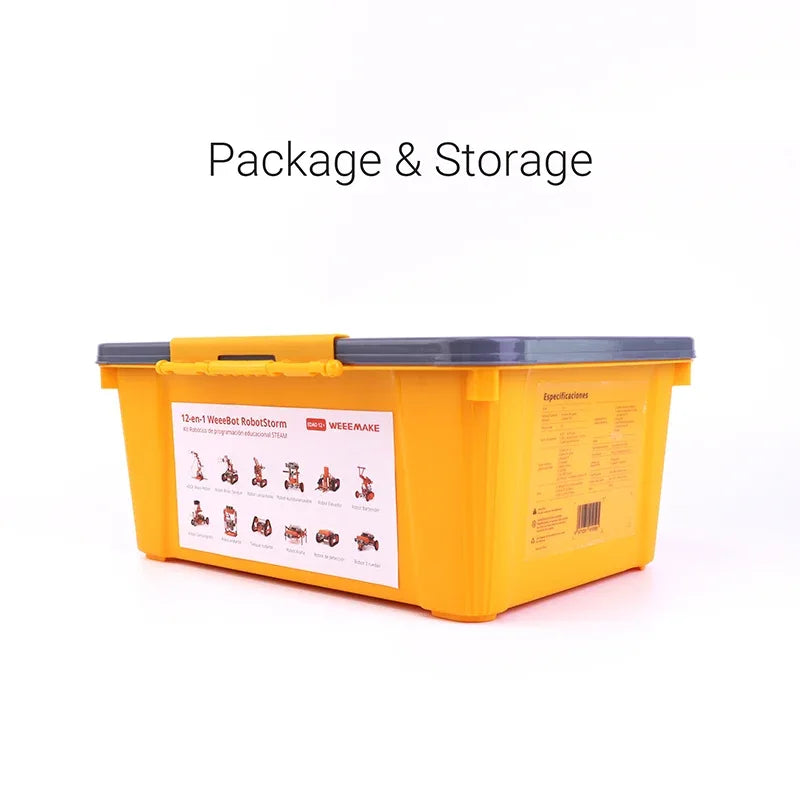 12 in 1 WeeeBot RobotStorm STEAM Robot Kit - Robot Pi Shop