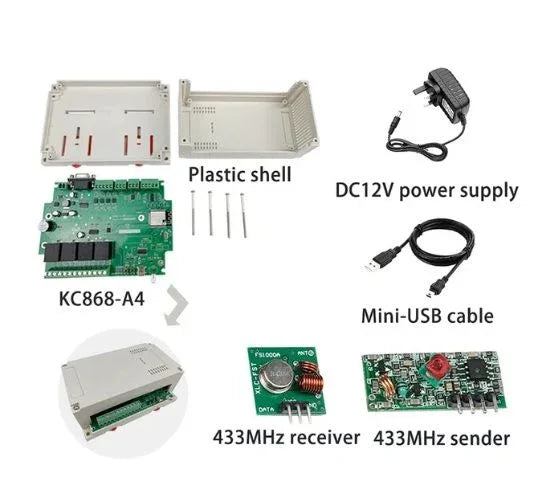 KC868-A4 Tasmota HomeKit - Robot Pi Shop