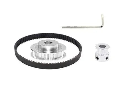Timing Belt Pulley 20-60T W6 B8 - Robot Pi Shop