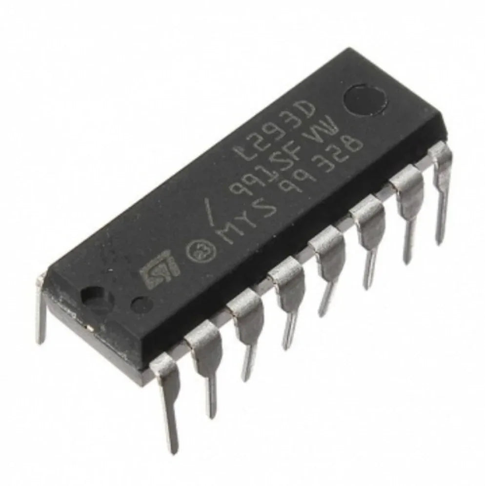 L293 Quadruple Half-H Drivers - Robot Pi Shop