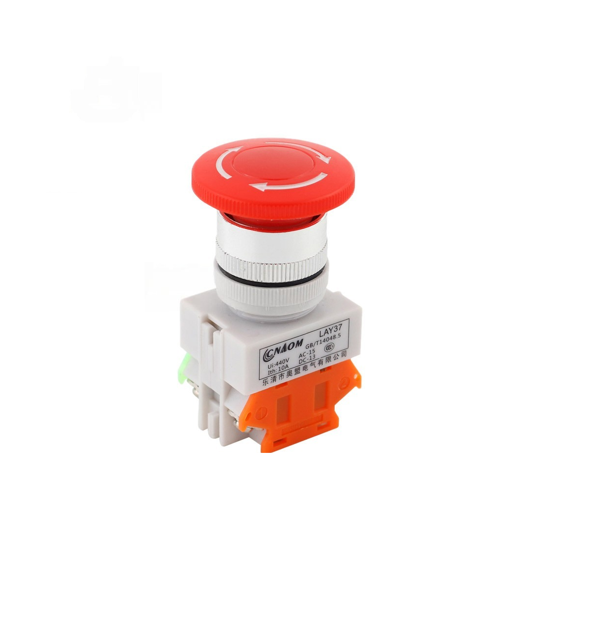 LAY37-11ZS Self-Locking Emergency Stop – Robot Pi Shop