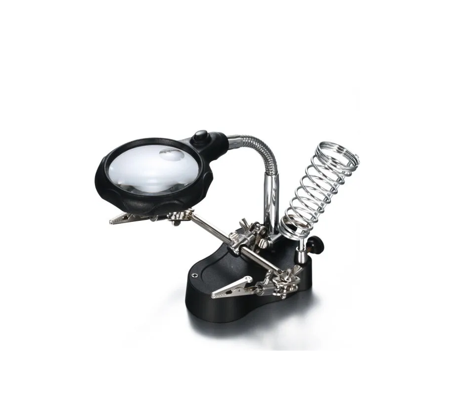Electronic Inspection Repair Auxiliary Clip Magnifier