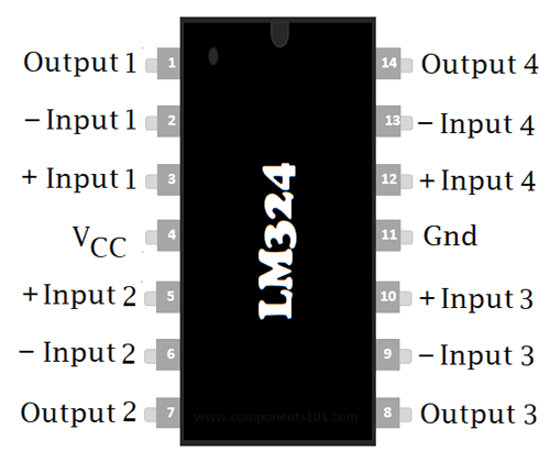 LM324 - Robot Pi Shop
