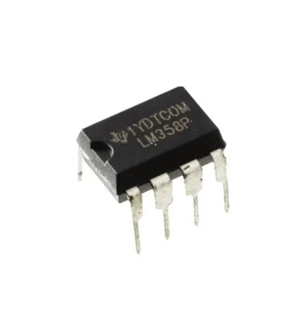 LM358P Dual Op Amp - Robot Pi Shop