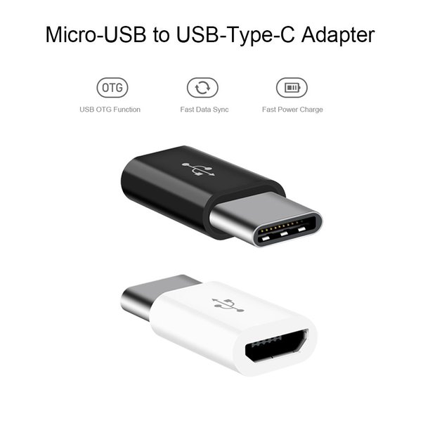 Micro USB to Type-C adapter