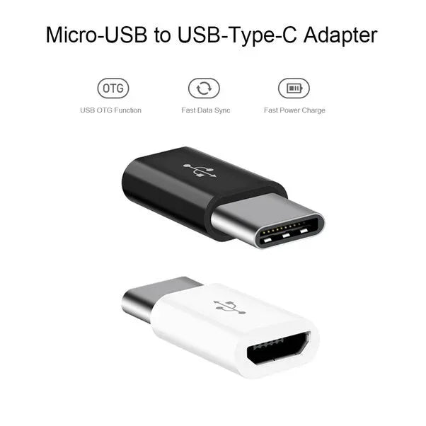 Micro USB to Type-C adapter - Robot Pi Shop