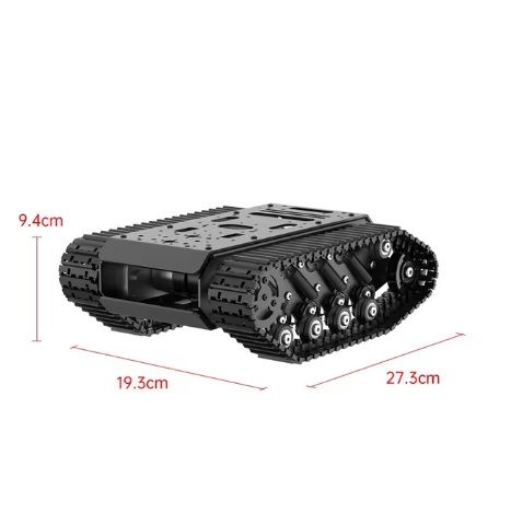 10KG Load Strong Shock Absorption Tank Chassis