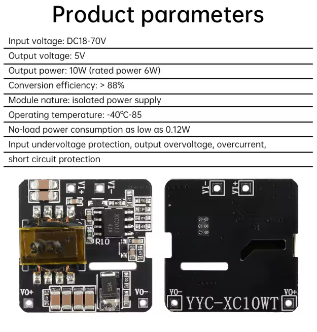 XC5015 Isolated DC-DC Power Converter Module