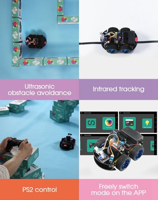 Make Fun Arduino Robot 4WD Car