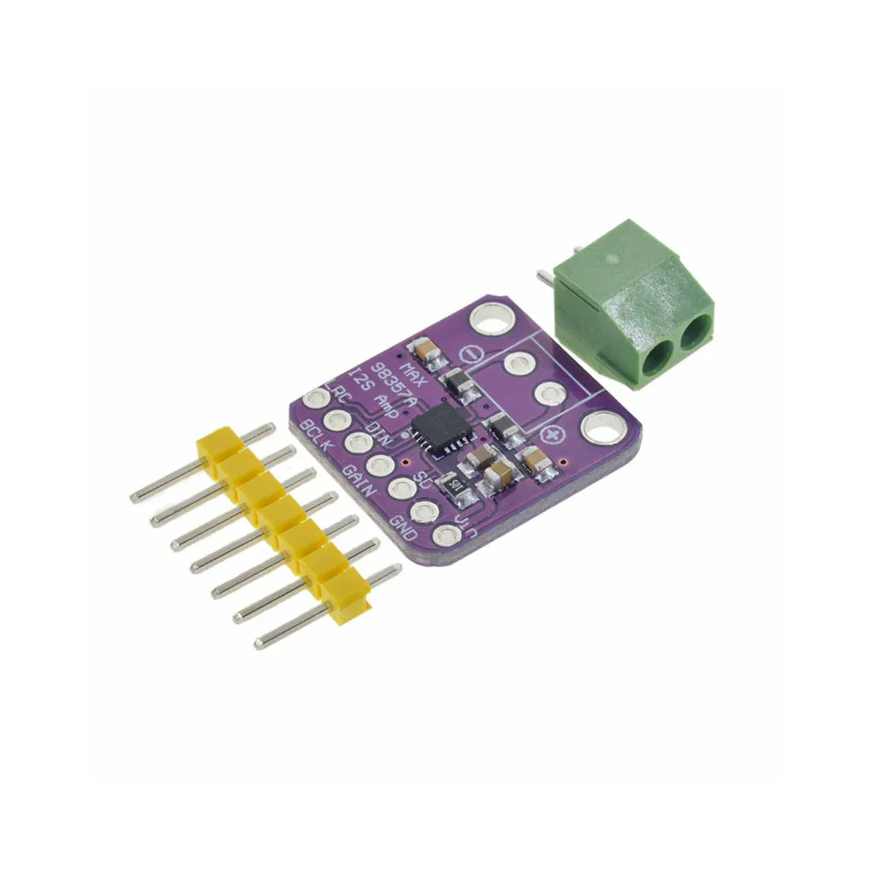 MAX98357 I2S Audio Amplifier Module - Robot Pi Shop