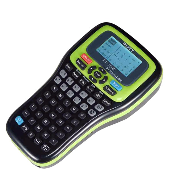 PT-100E Heat Shrink Label Printer