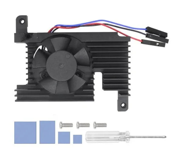 Lite Heatsink with PWM fan for Raspberry Pi 4B - Robot Pi Shop