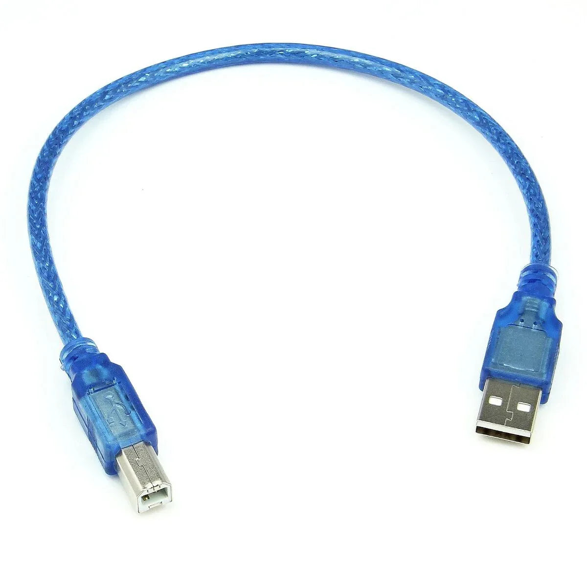 USB 2.0 Type A to B Cable 30cm - Robot Pi Shop