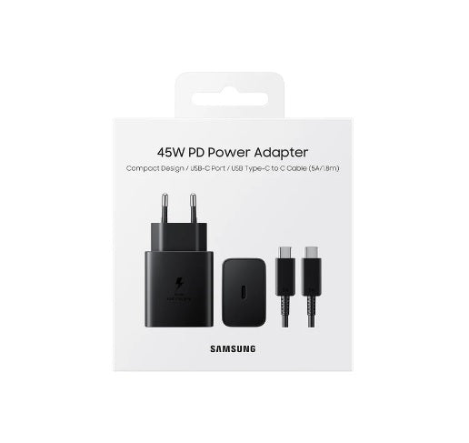Samsung 45W PD Power Adapter With USB-C To C Cable