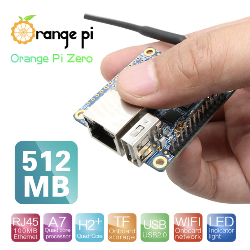 Orange Pi Zero H2+ Quad Core