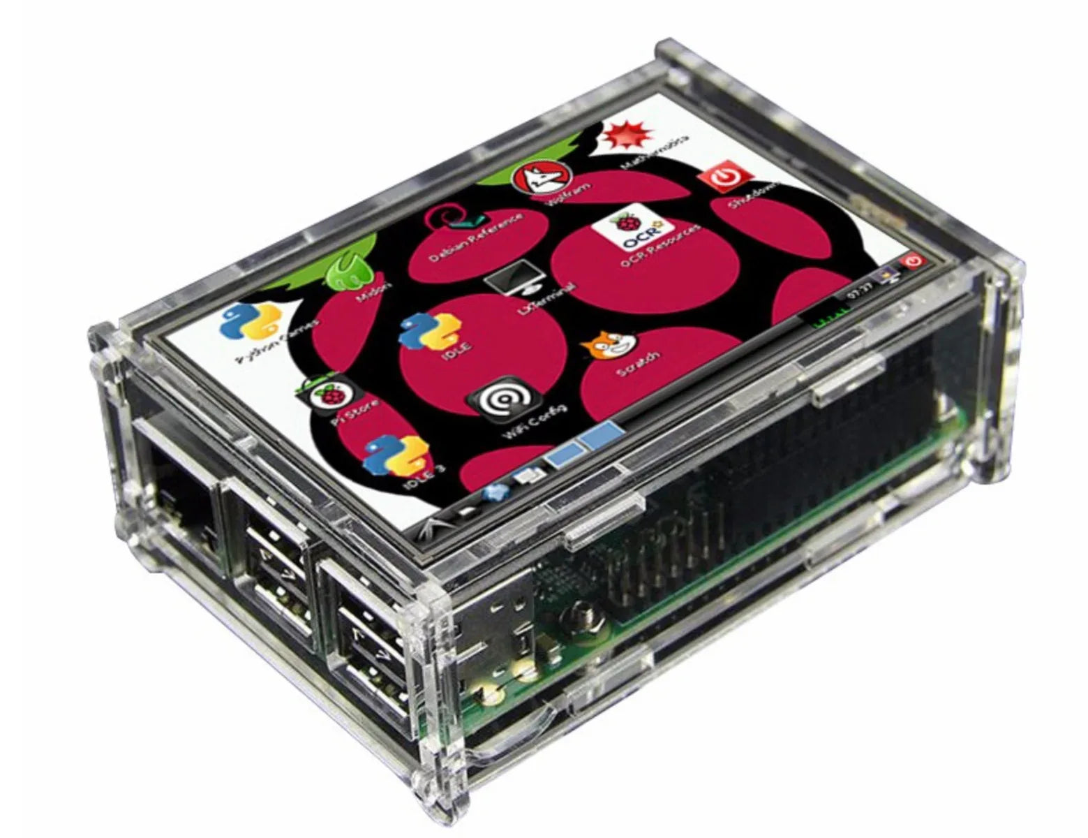 3.5" LCD TFT Touch Screen Display - Robot Pi Shop