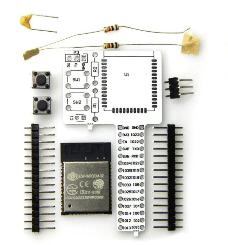 ESP32 ESP-32 WIFI Bluetooth Breadboard kit - Robot Pi Shop