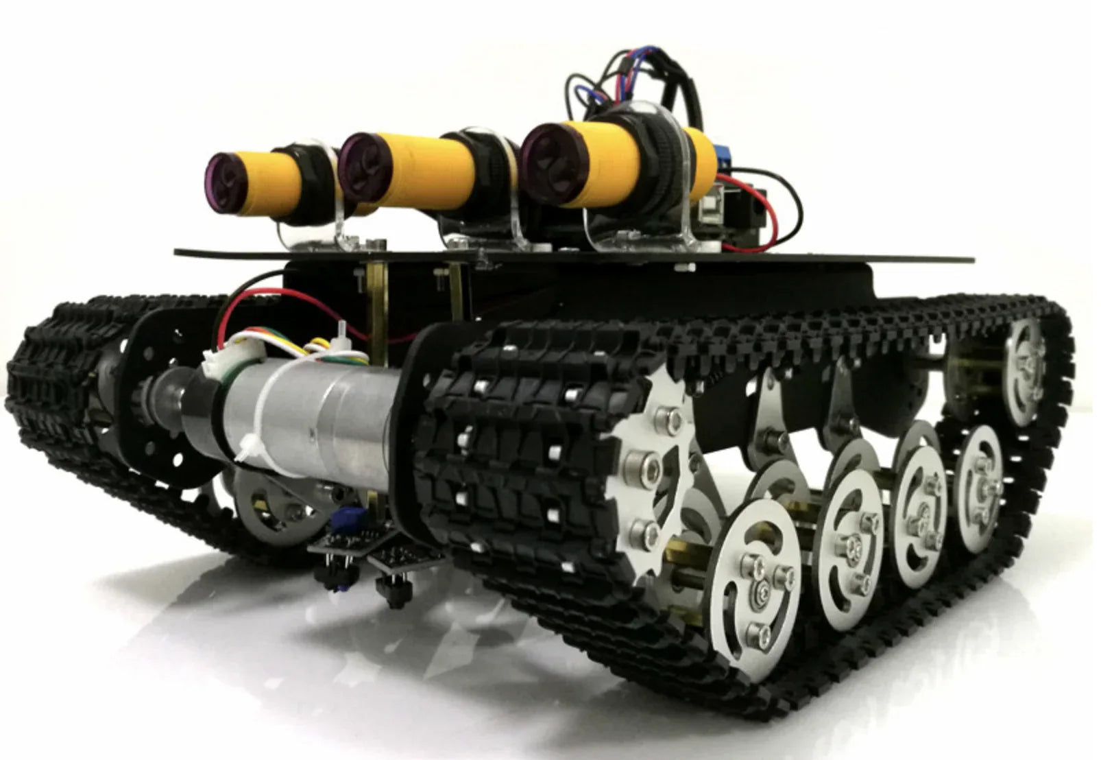 Tracking Obstacle Avoidance Robot Tank - Robot Pi Shop