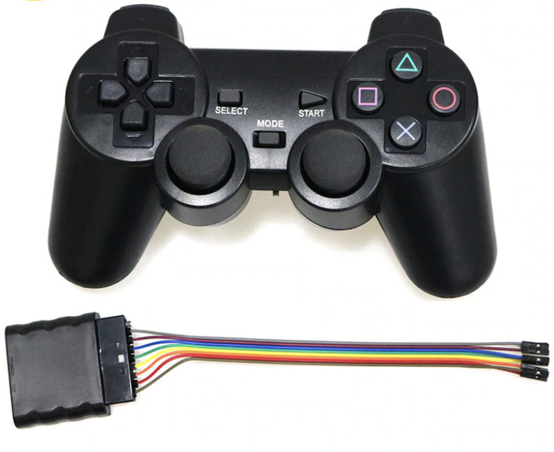 2.4G Wireless joystick with wireless receiver