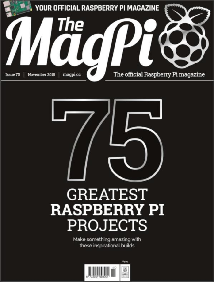 The MagPi magazine #75