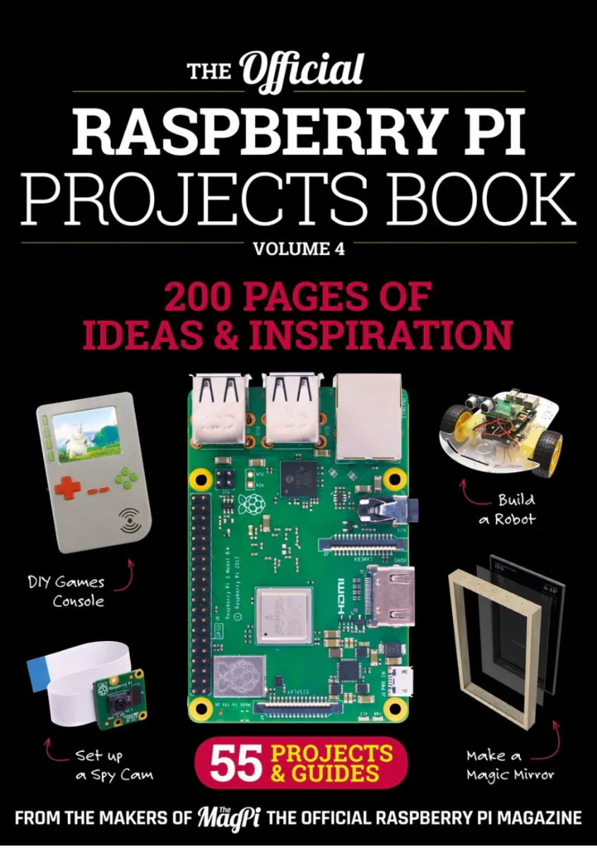 The official Raspberry Pi Projects Book - Volume 4 (2019) – Robot Pi Shop