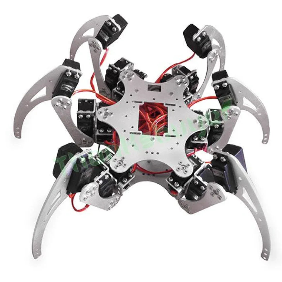 Hexapod Spider Six Legs Robot Arm Frame Kits - Robot Pi Shop