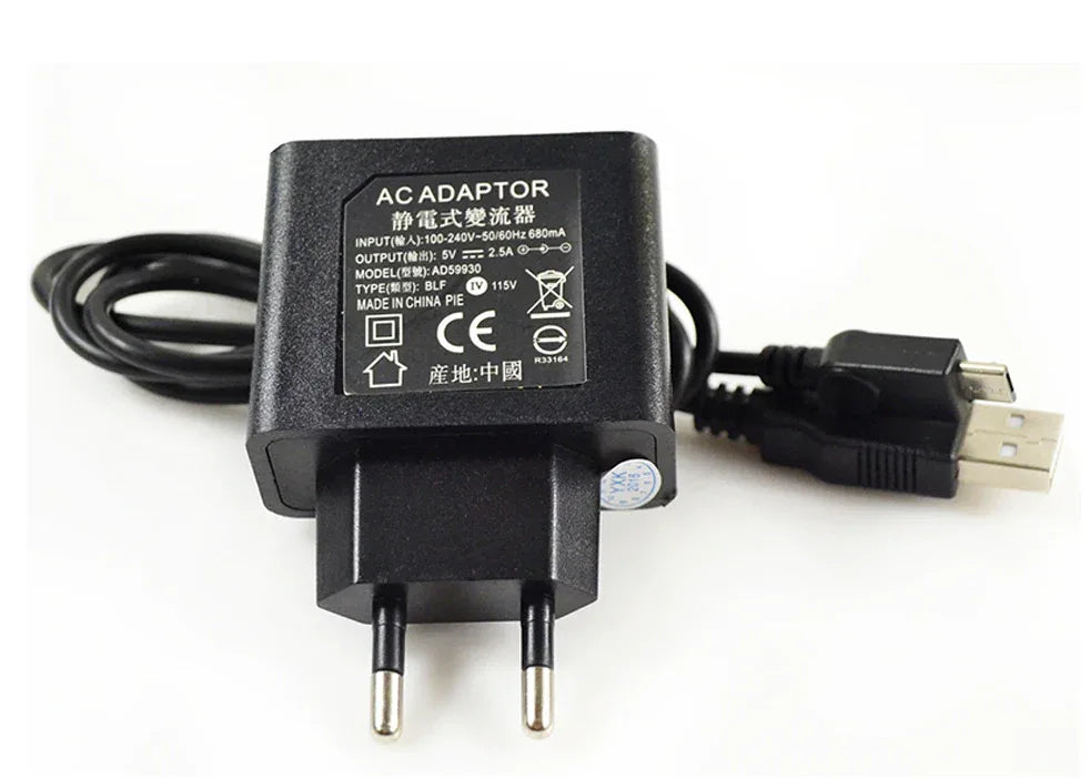2.5A Power Supply with USB Cable - Robot Pi Shop