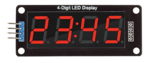 4 Digit 7 Segment TM1637 0.56'' Digital LED RED