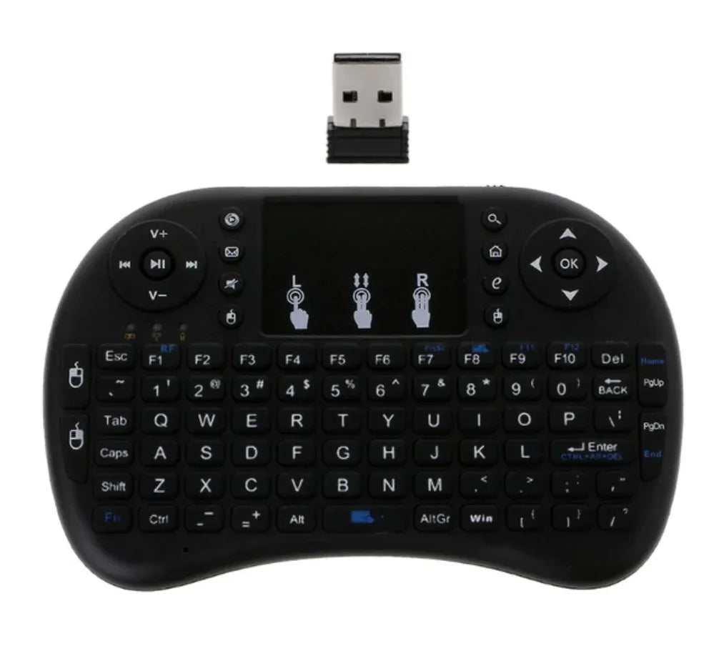 2.4GHz Wireless Keyboard Touchpad - Robot Pi Shop