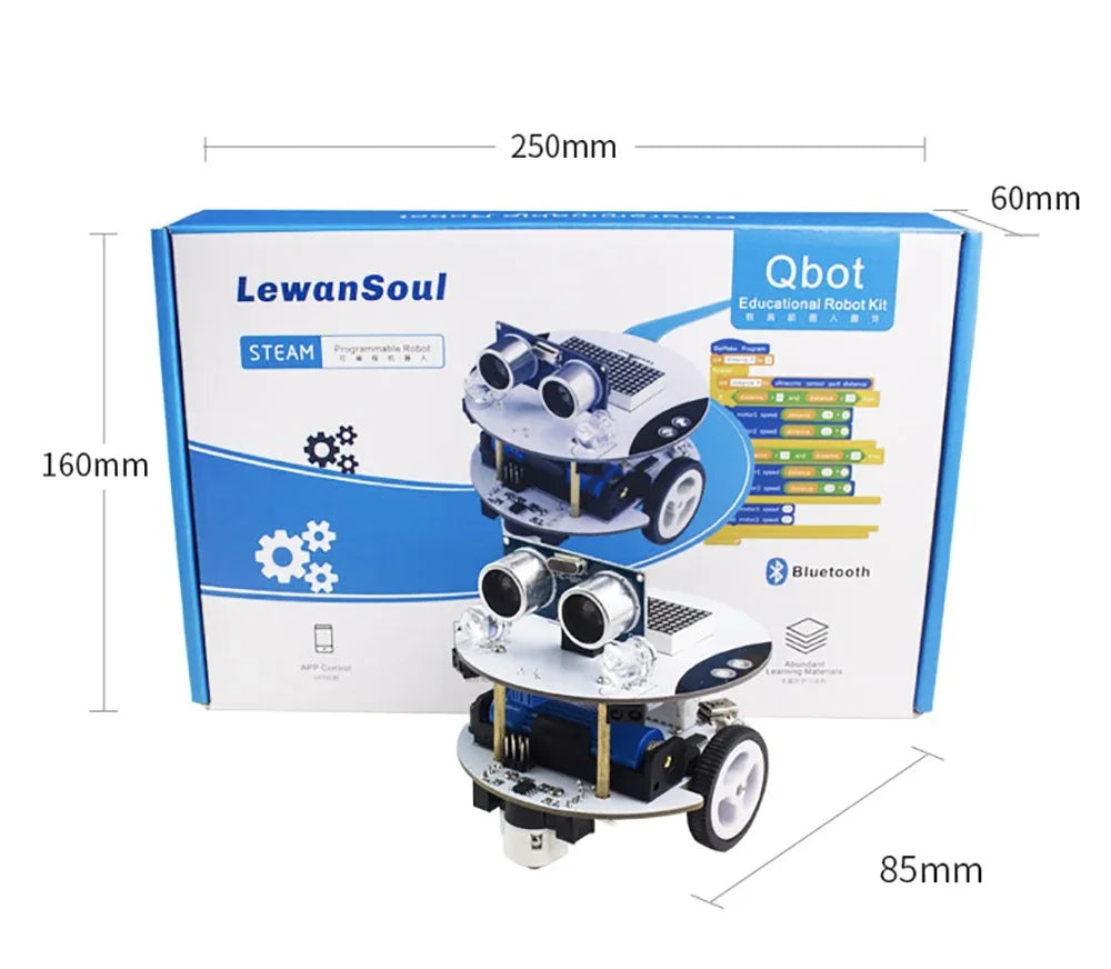 QBot Programmable Smart Robot Car Kit – Robot Pi Shop