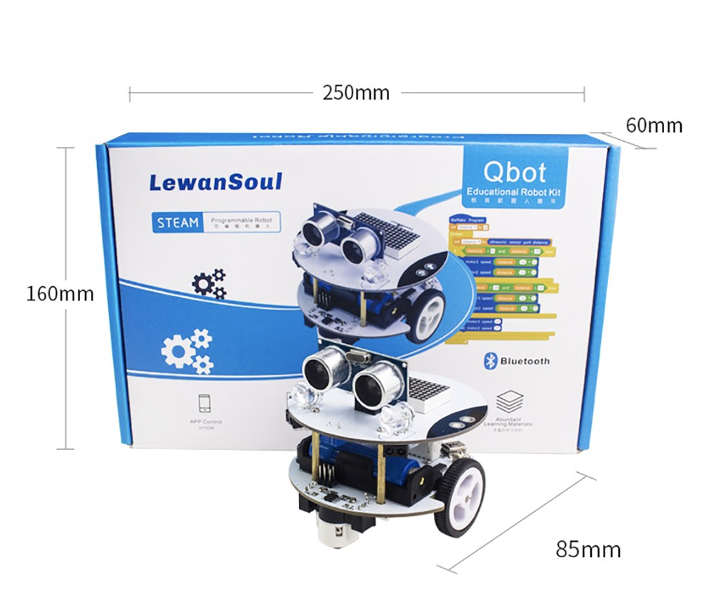 QBot Programmable Smart Robot Car Kit