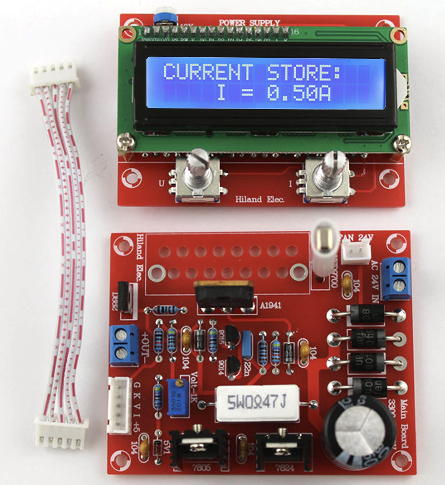 Adjustable DC Regulated Power Supply DIY Kit