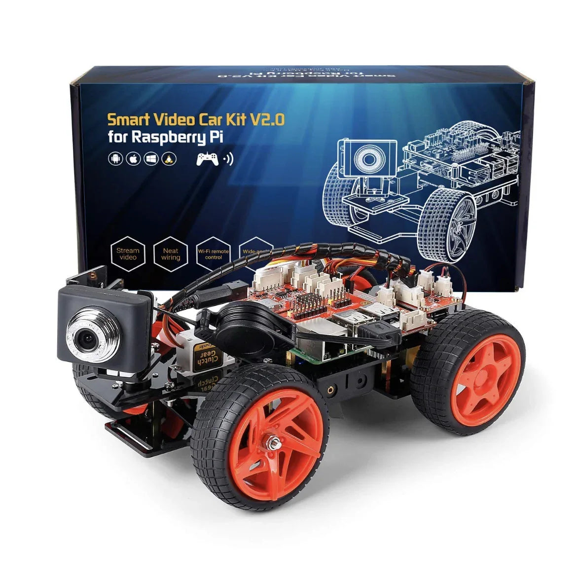 SunFounder PiCar-V - Robot Pi Shop