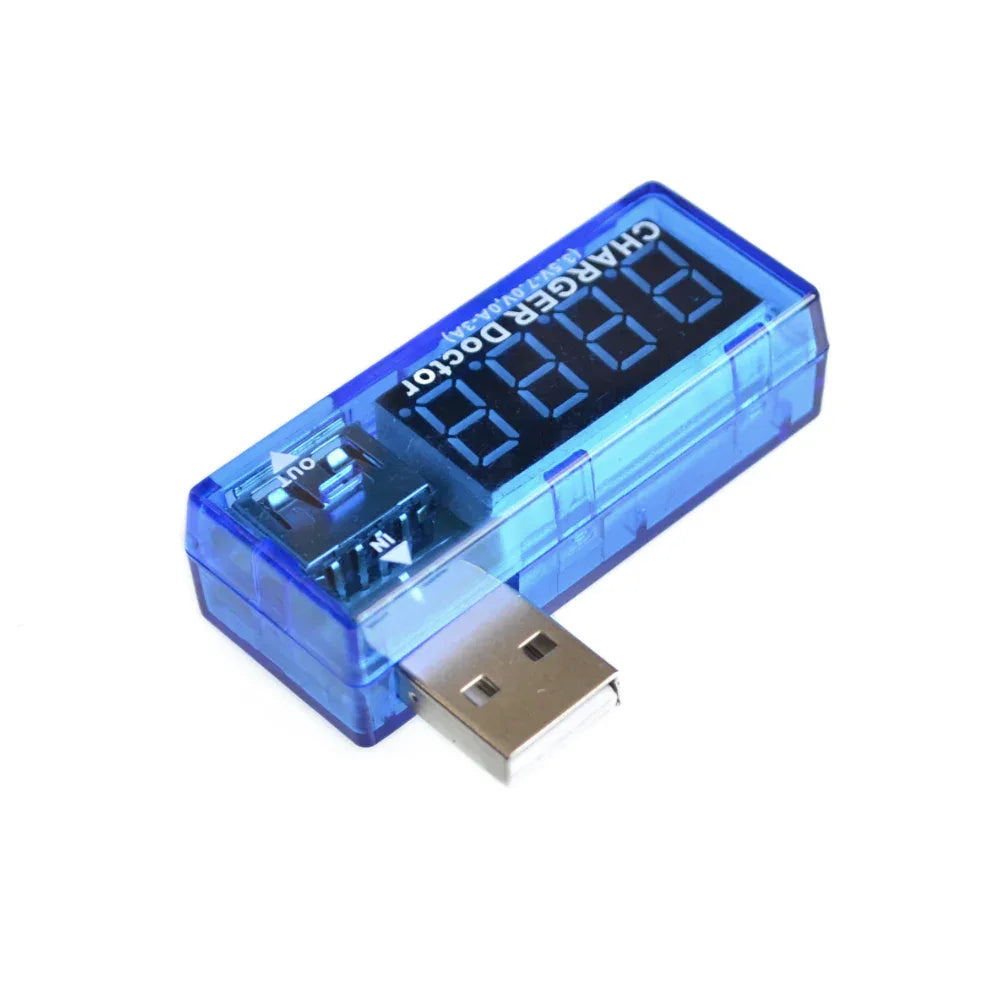 Digital USB Power Charging Current Voltage Tester - Robot Pi Shop