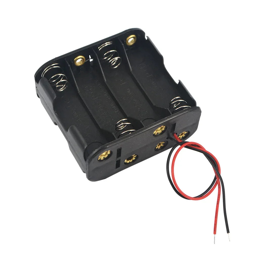 8-AA Battery Holder, Back-to-Back - Robot Pi Shop