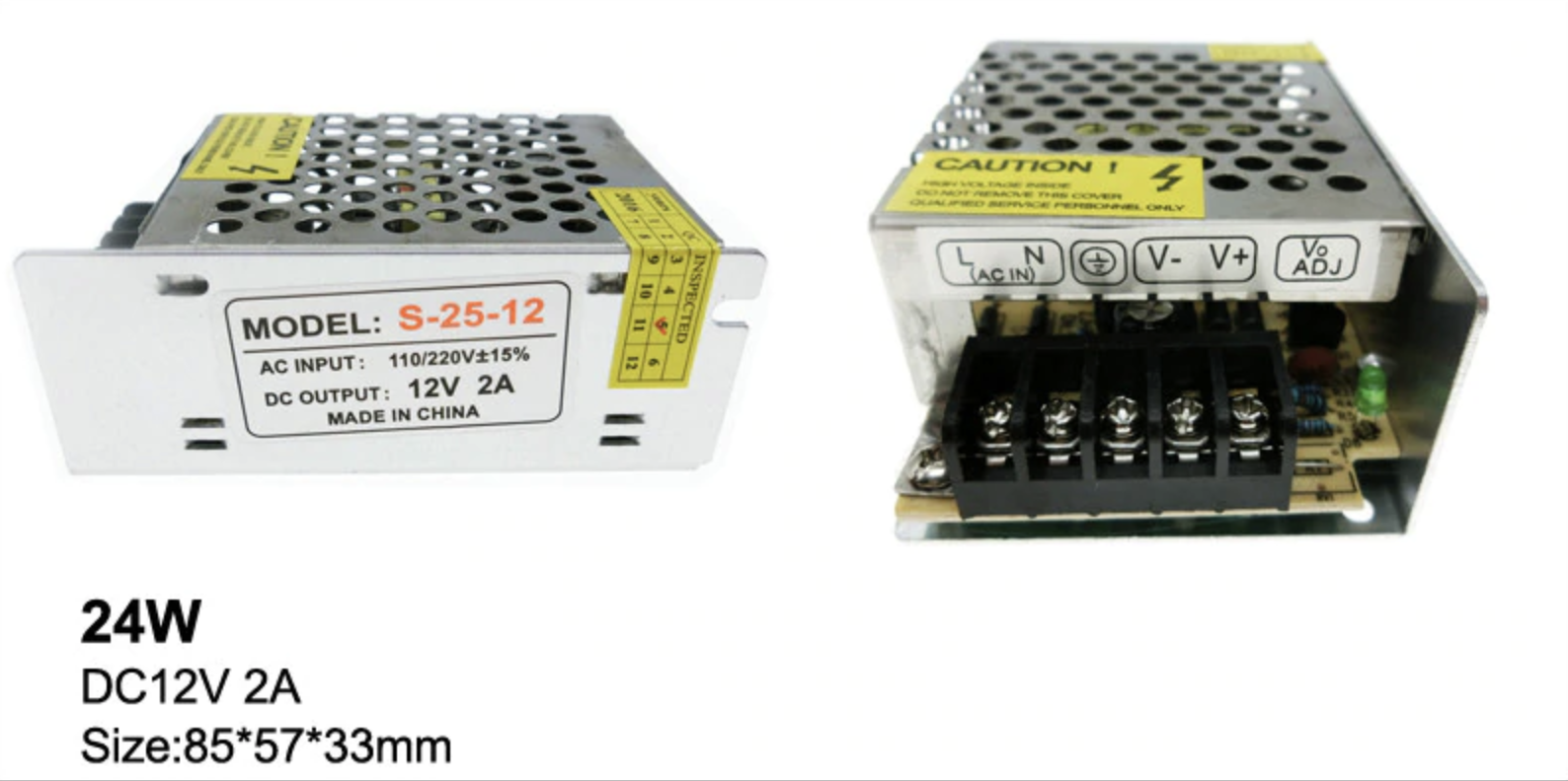 Switching Power Supply 12V 2A